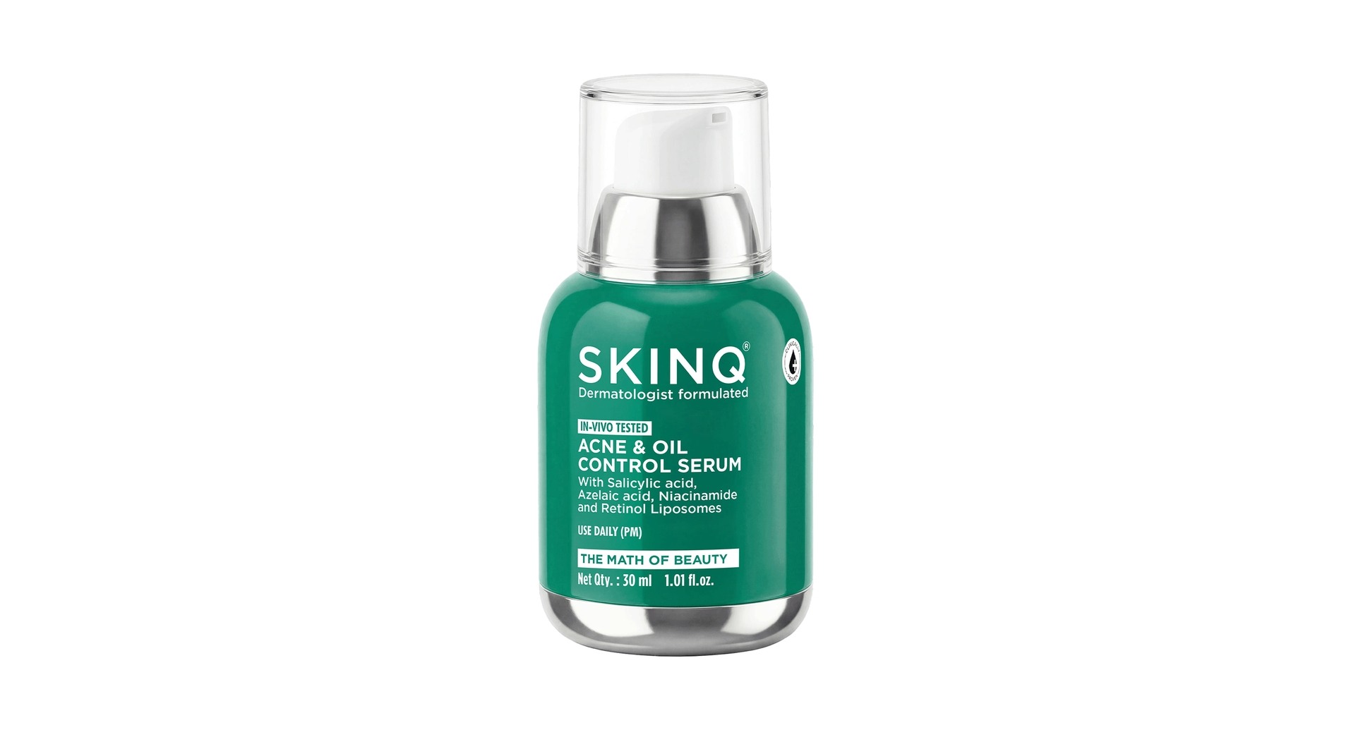 SkinQ Acne and Oil Control Serum with Salicylic and Azelaic Acid - Image 2