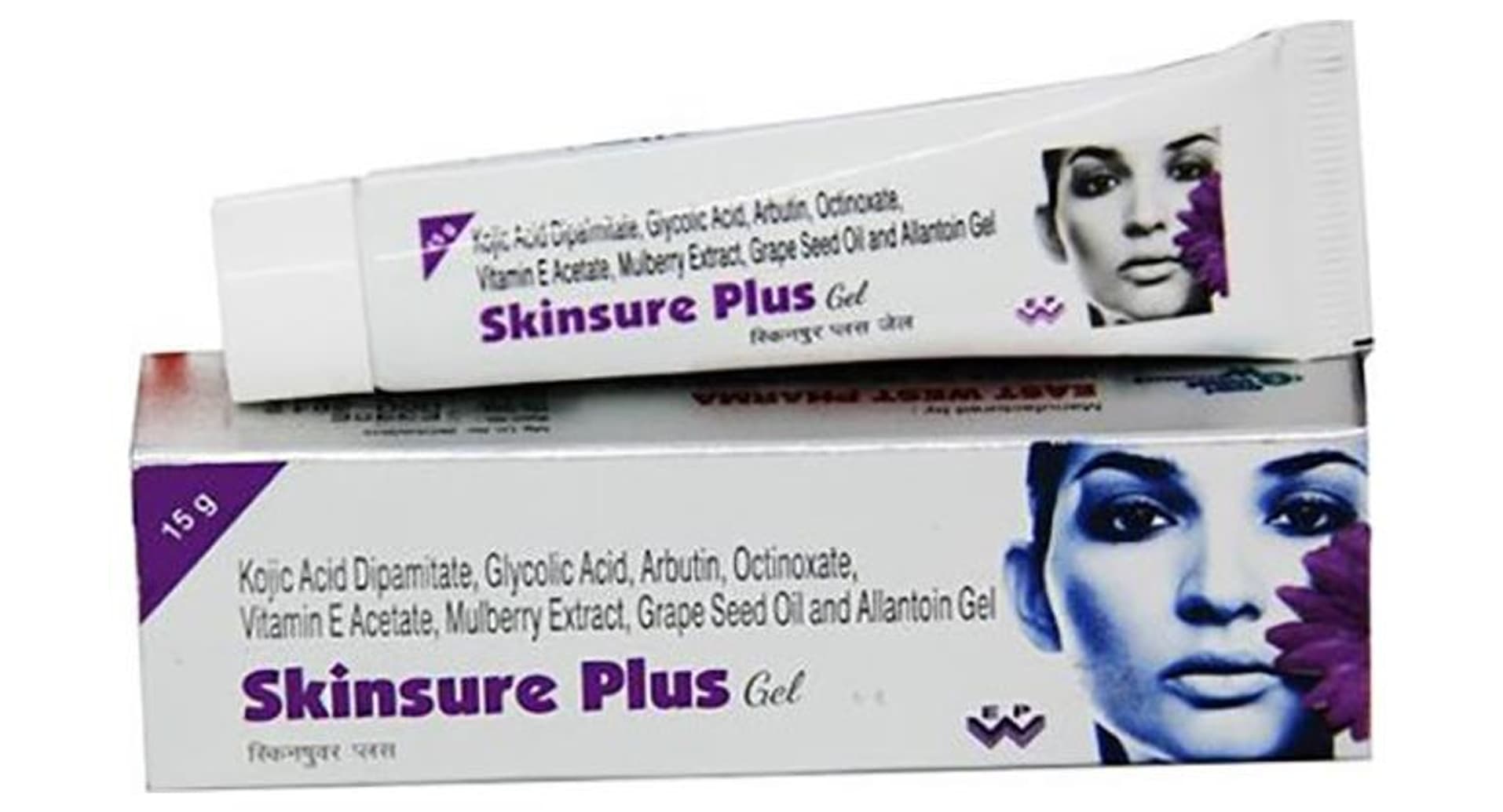 Skinsure Plus Gel 15g tube and box