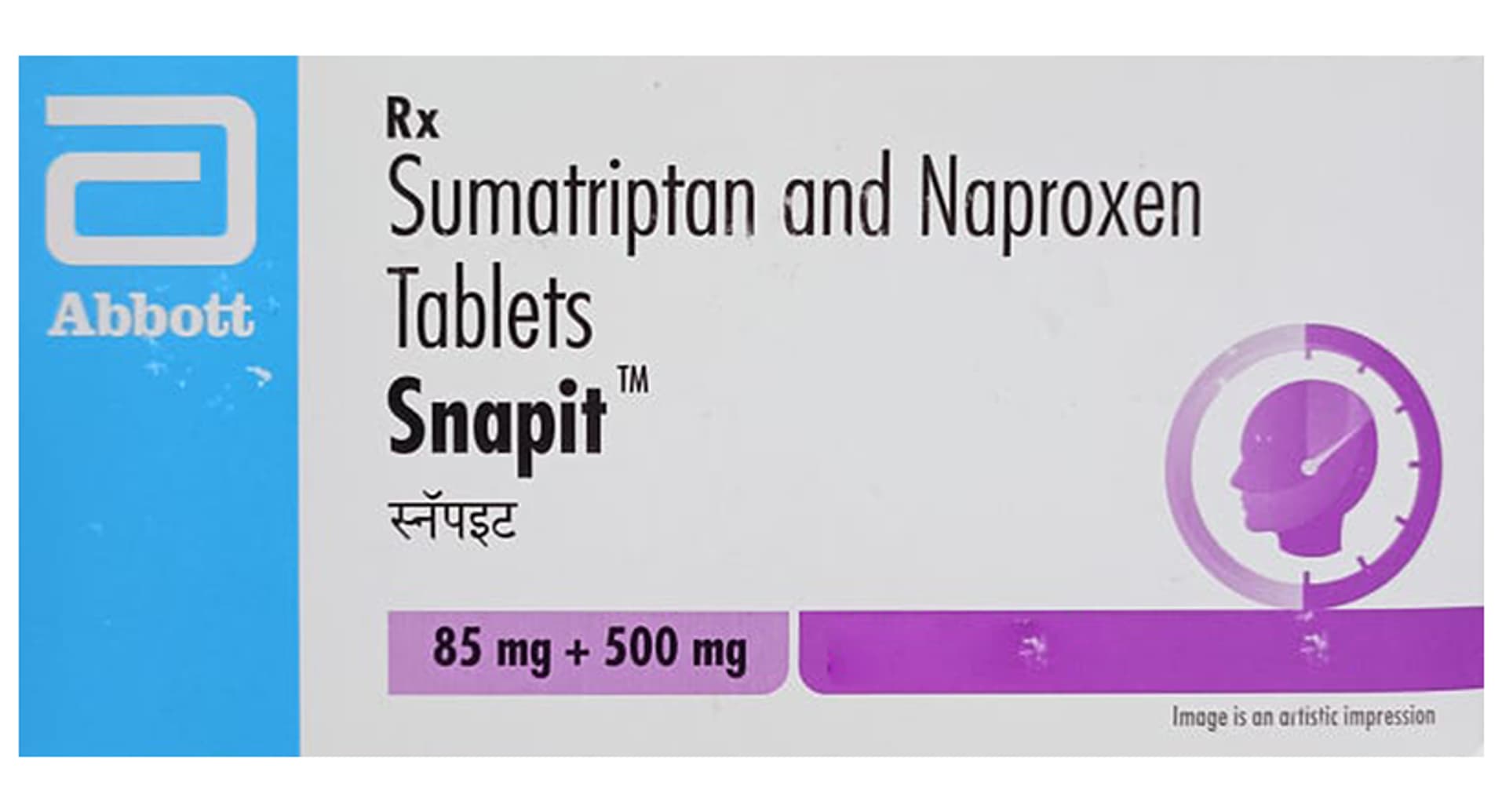 Snapit 85mg/500mg Tablet
