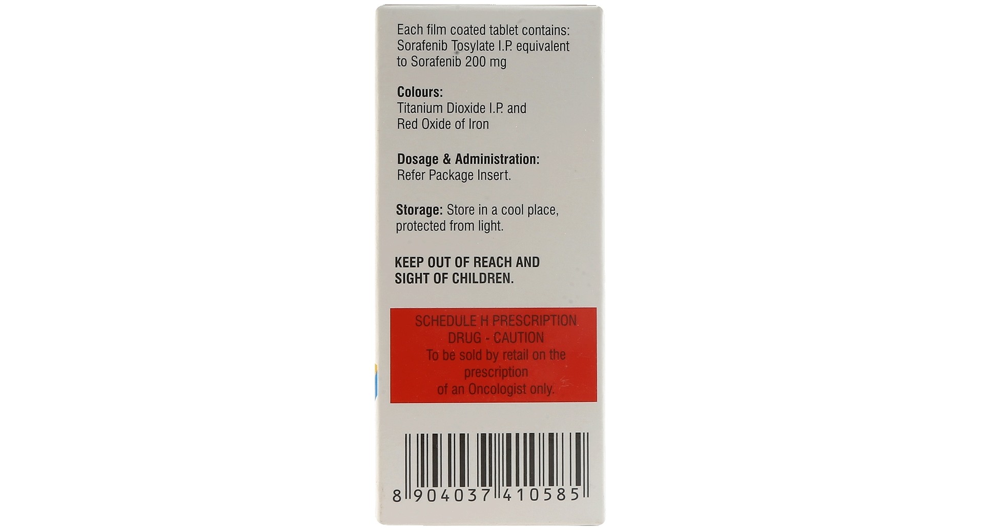 Sorafenat 200mg Tablet - Image 3