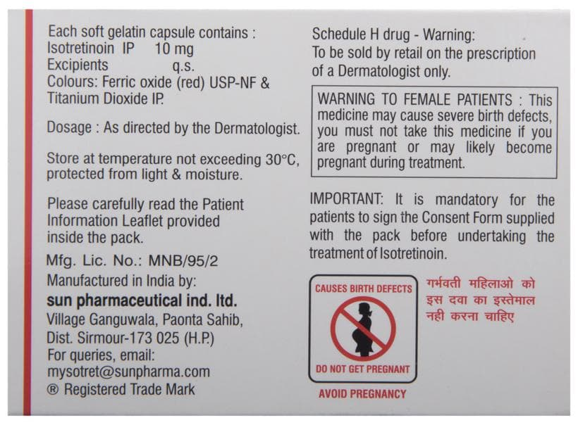 Sotret 10mg Capsule - Image 2