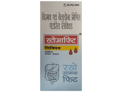 Stomafit Antacid Liquid 450 ml bottle