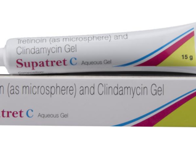 Supatret C Aqueous Gel 15 gm tube and carton
