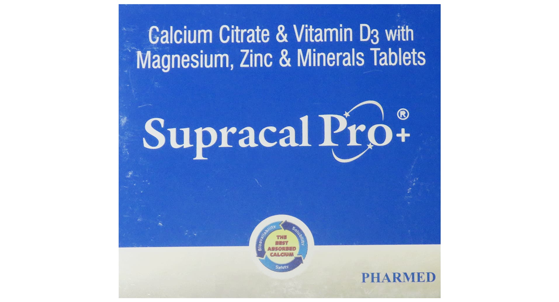 Supracal Pro Tablet box front