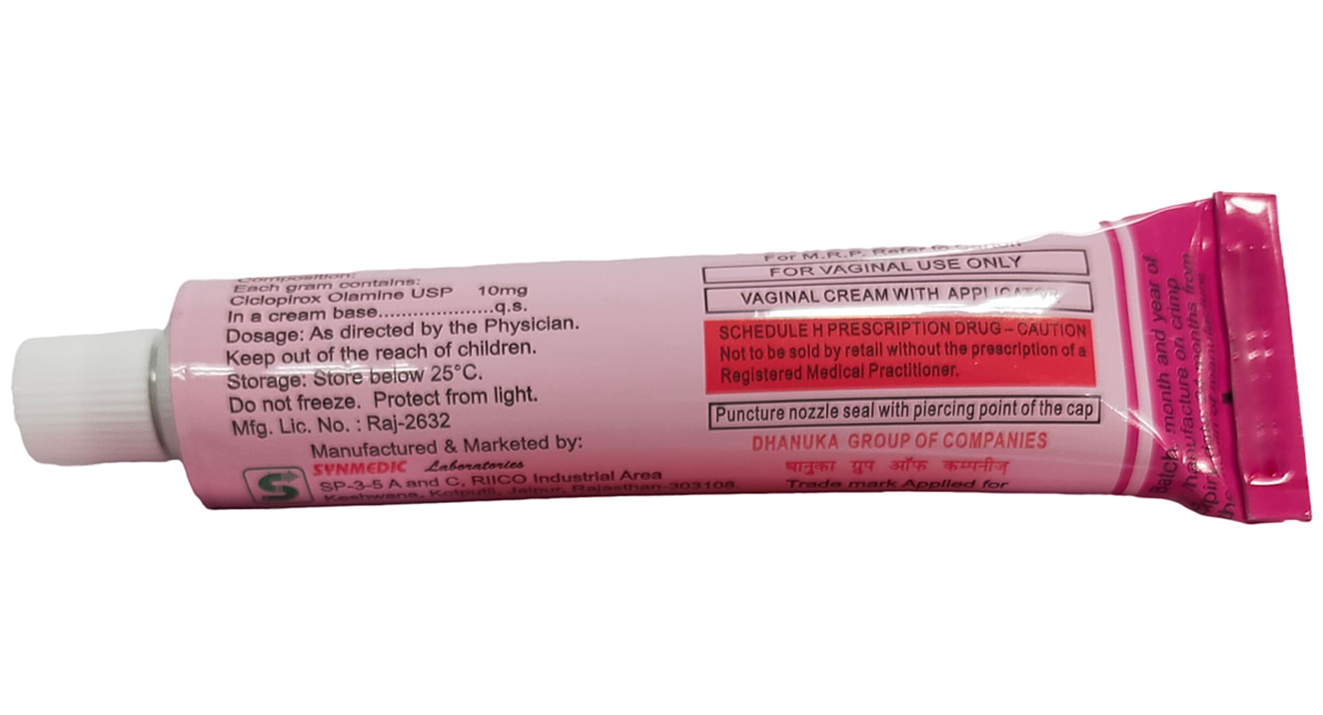 Synpirox Vaginal Cream - Image 4