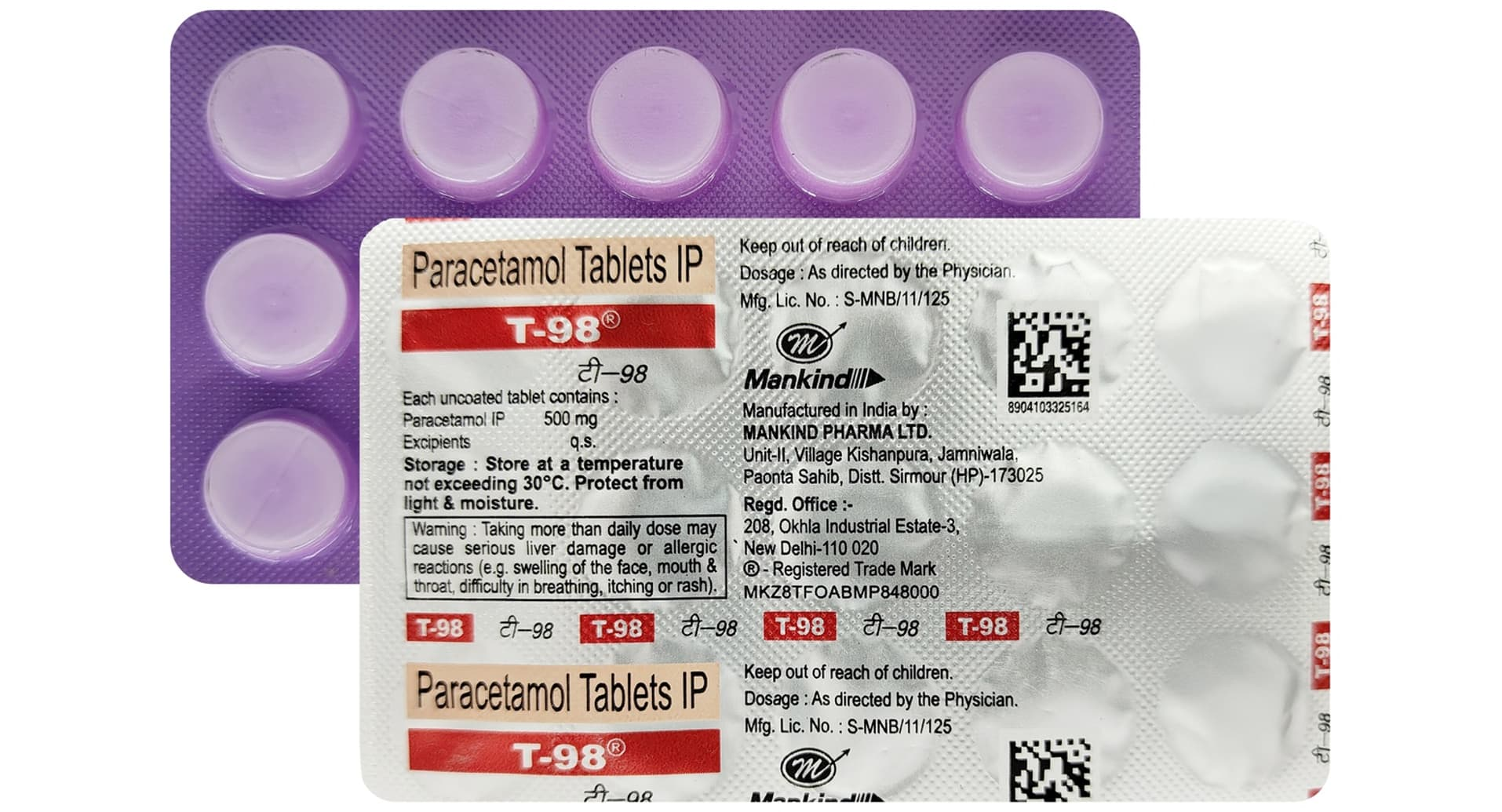 T-98 500 mg Tablet