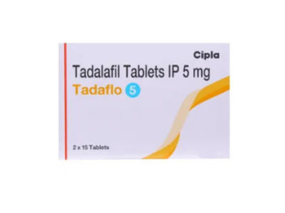 Tadaflo 5 mg Tadalafil tablet by Cipla