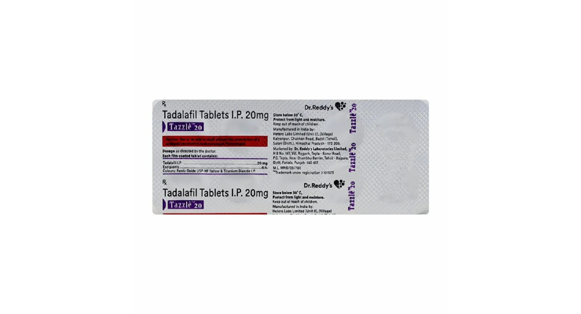 Tazzle 20 Mg Tablet