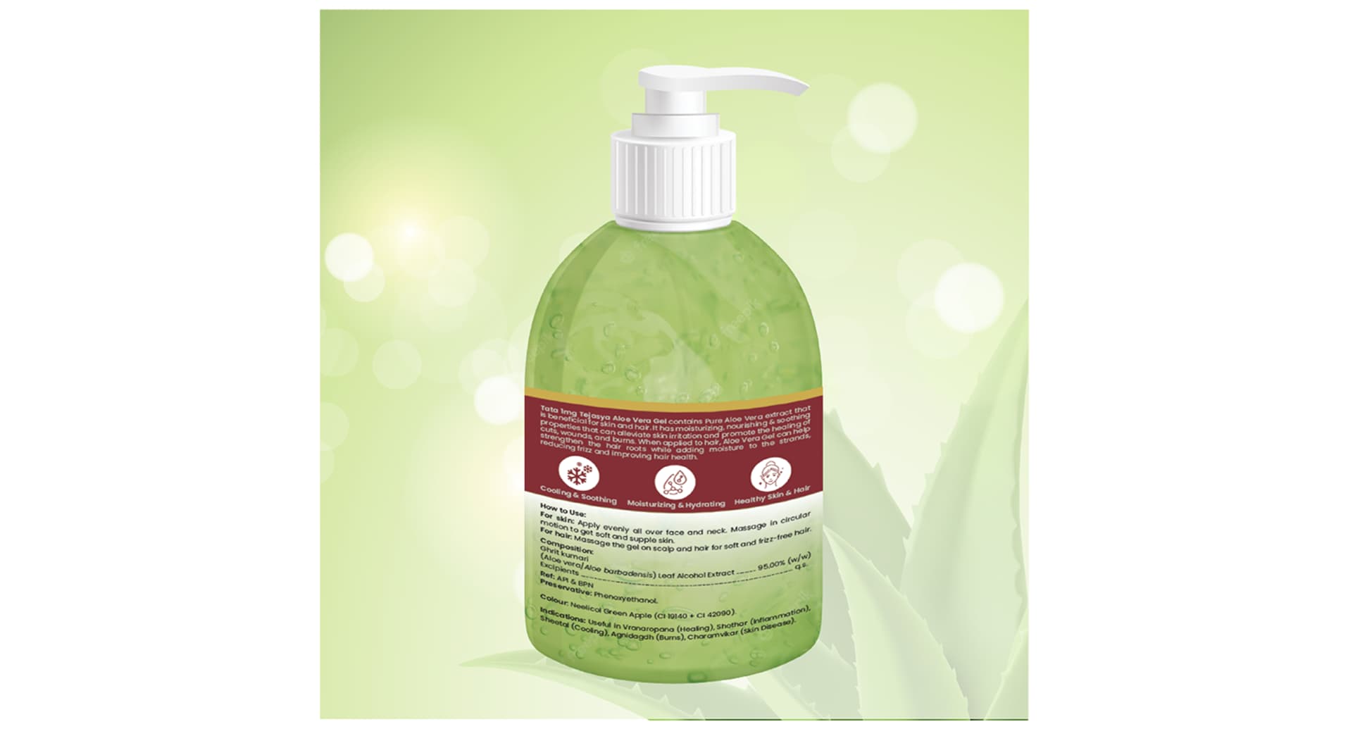 Tejasya Aloe Vera Gel - Image 6