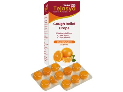 Tejasya Cough Relief Drops Orange