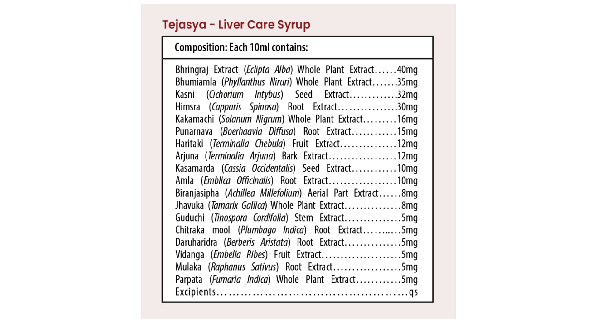 Tejasya Liver Care Syrup - Image 4