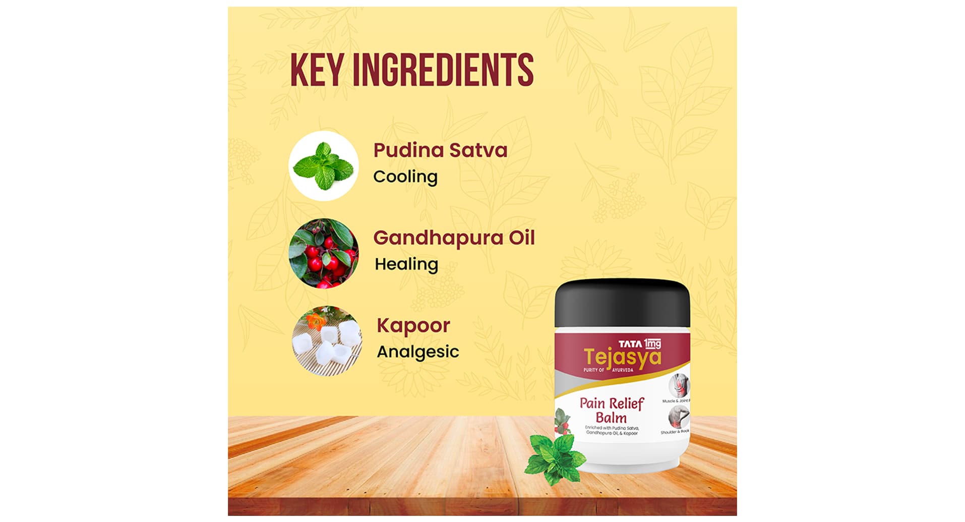 Tejasya Pain Relief Balm - Image 3