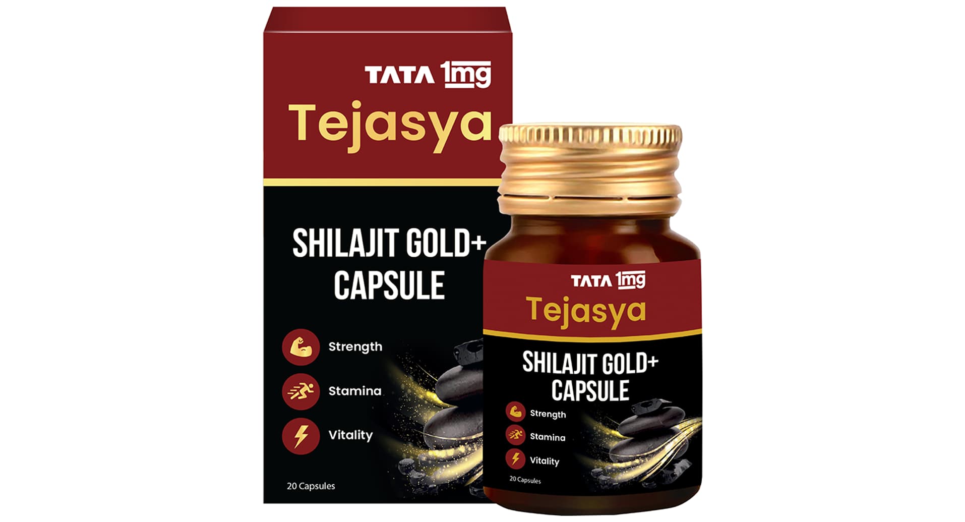 Tejasya Shilajit Gold+ Capsule