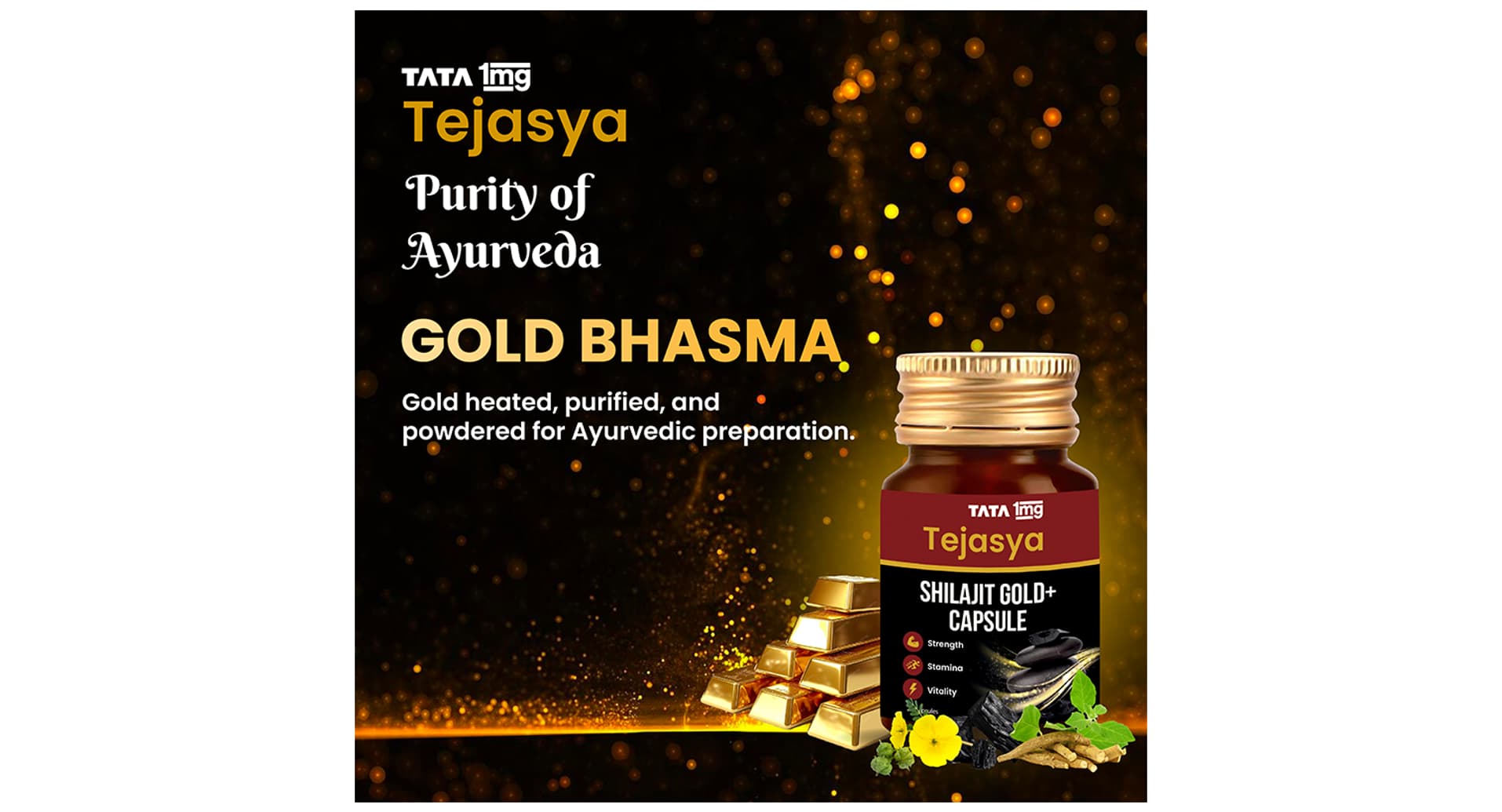 Tejasya Shilajit Gold+ Capsule - Image 2
