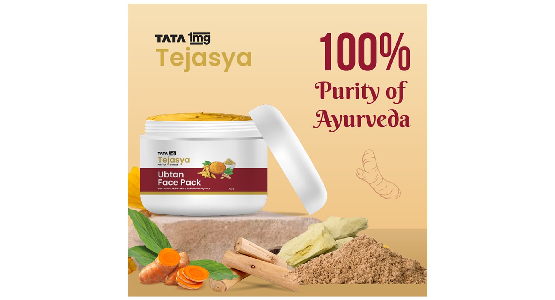 Tejasya Ubtan Face Pack - Image 2
