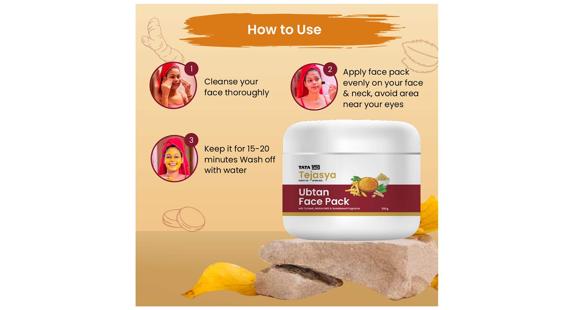Tejasya Ubtan Face Pack - Image 4