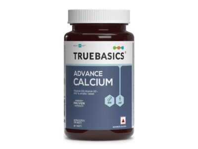 TrueBasics Advance Calcium with Vitamin D3 and K2-MK7