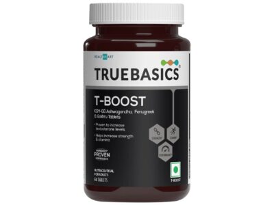 TrueBasics T-Boost Testosterone Supplement for Men