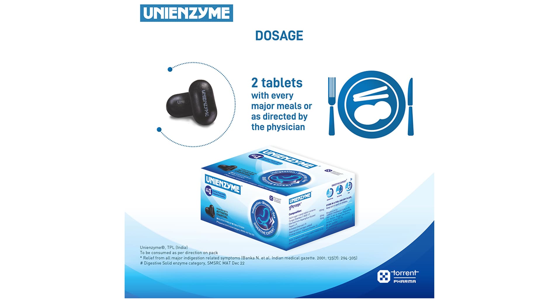 Unienzyme Tablet with Activated Charcoal - Image 5