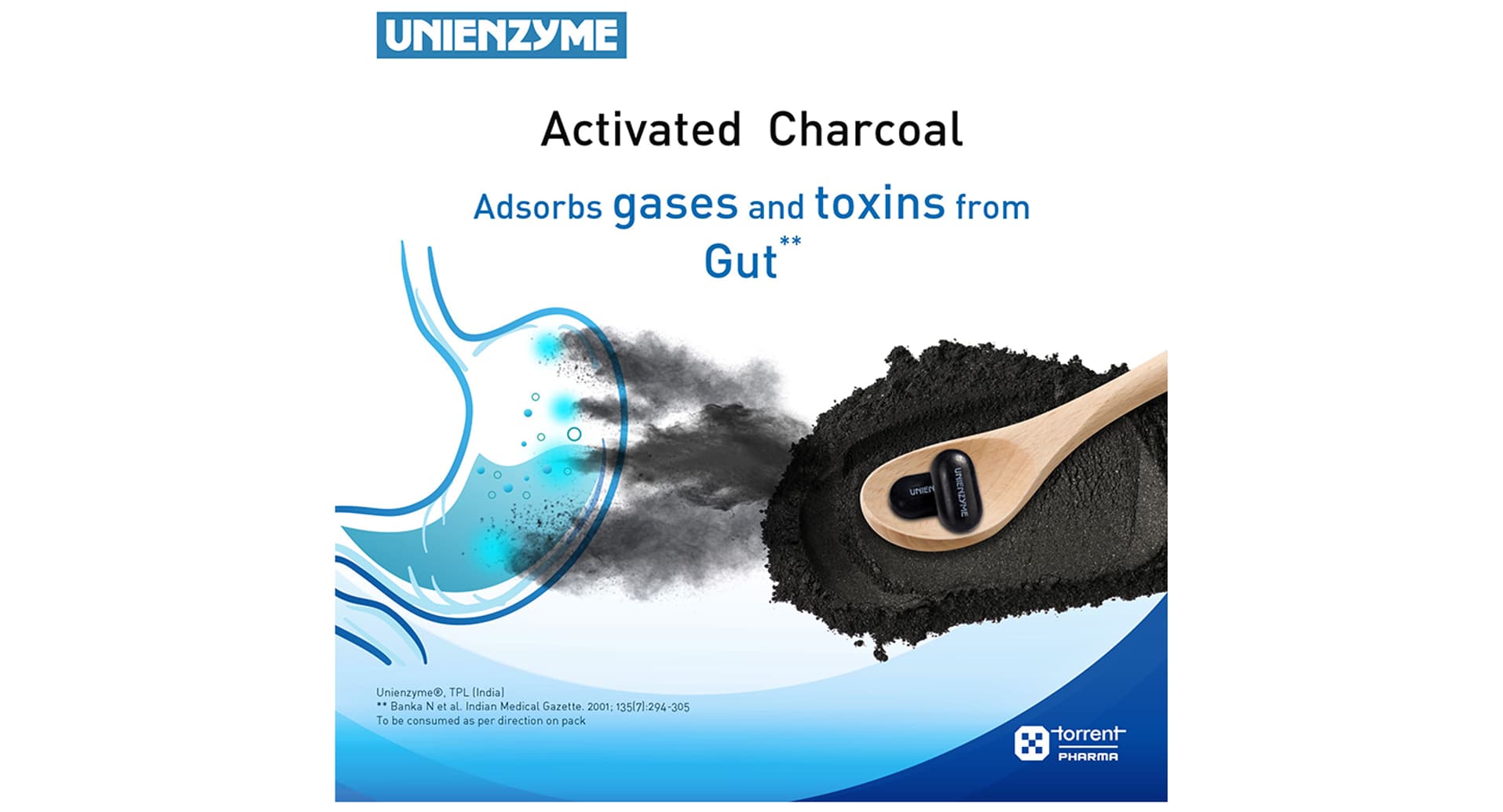 Unienzyme Tablet with Activated Charcoal - Image 6