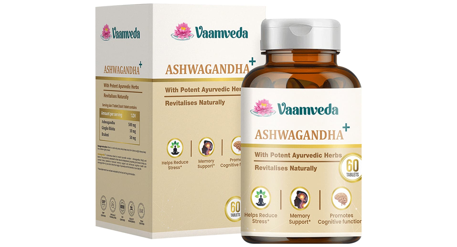 Vaamveda Ashwagandha+ Extract Tablet