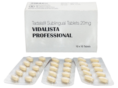 Vidalista Professional 20 mg Tadalafil tablet
