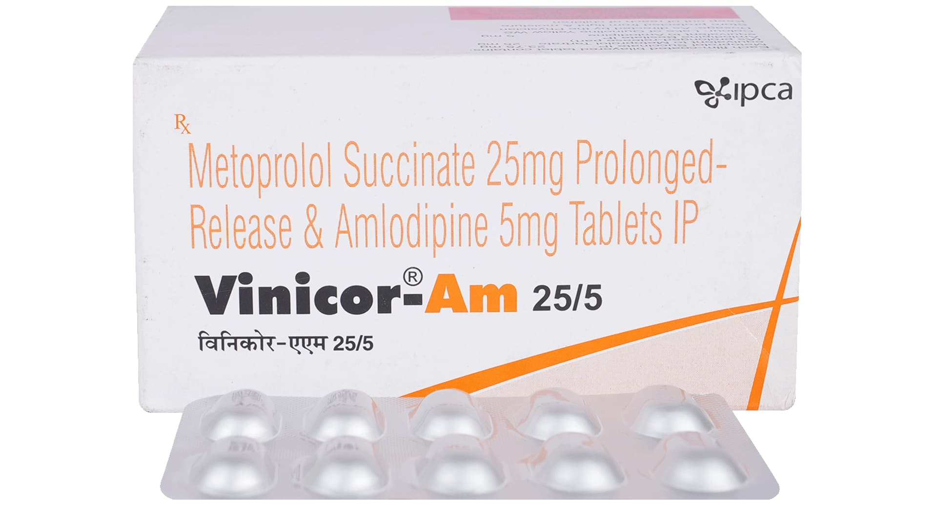 Vinicor-AM 25/5 mg Tablet PR