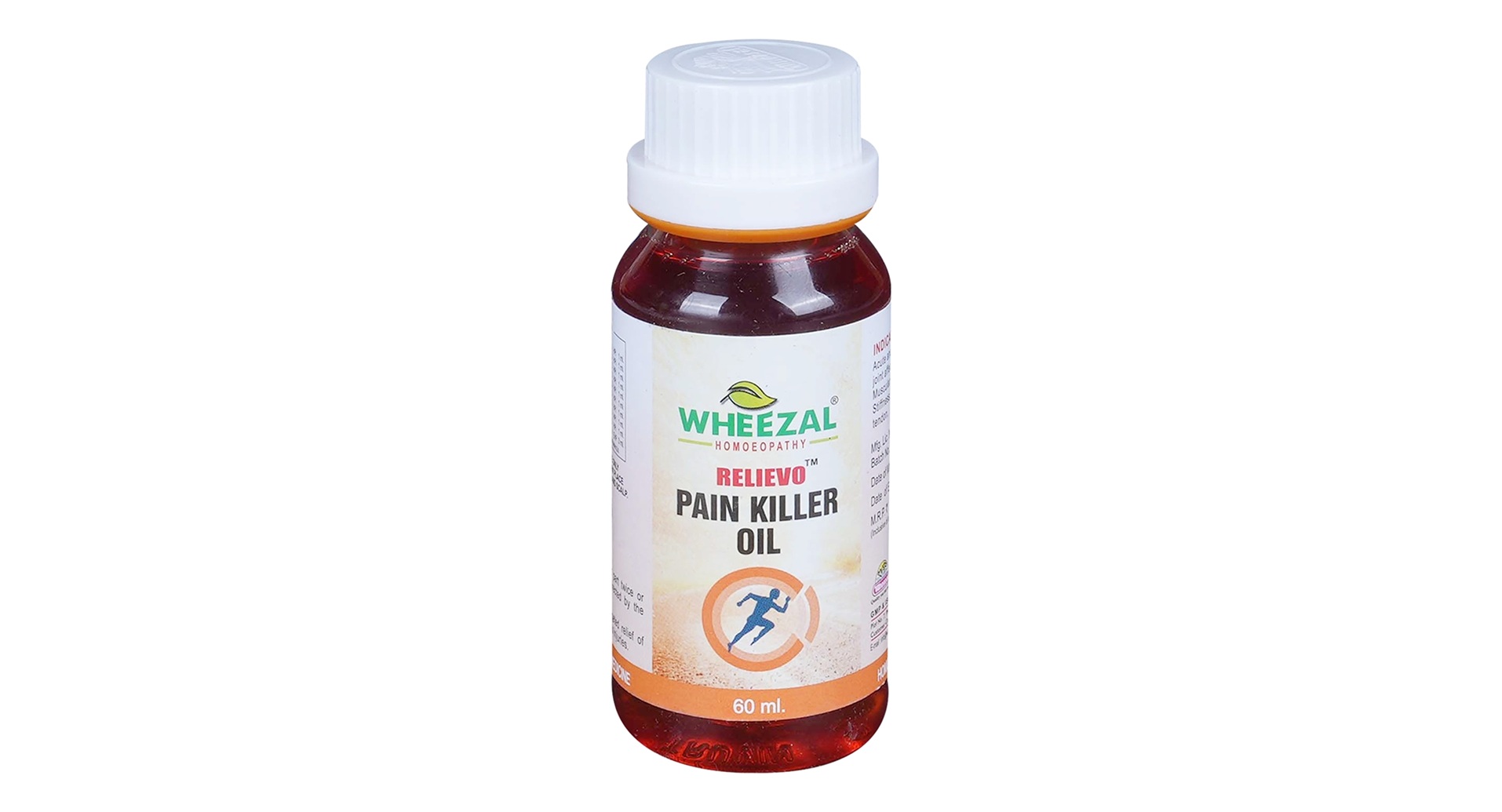 Wheezal Relievo Pain Killer Oil - Image 3