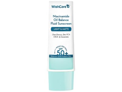 WishCare Niacinamide Oil Balance Fluid Sunscreen SPF 50+ PA++++ Light and Matte