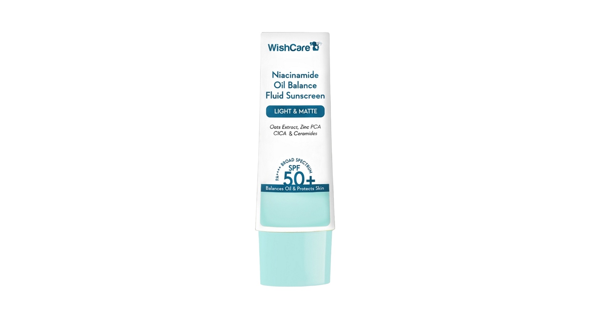 WishCare Niacinamide Oil Balance Fluid Sunscreen SPF 50+ PA++++ Light and Matte - Image 3