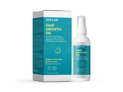 Zeelab Hair Growth Oil 100ml bottle and box