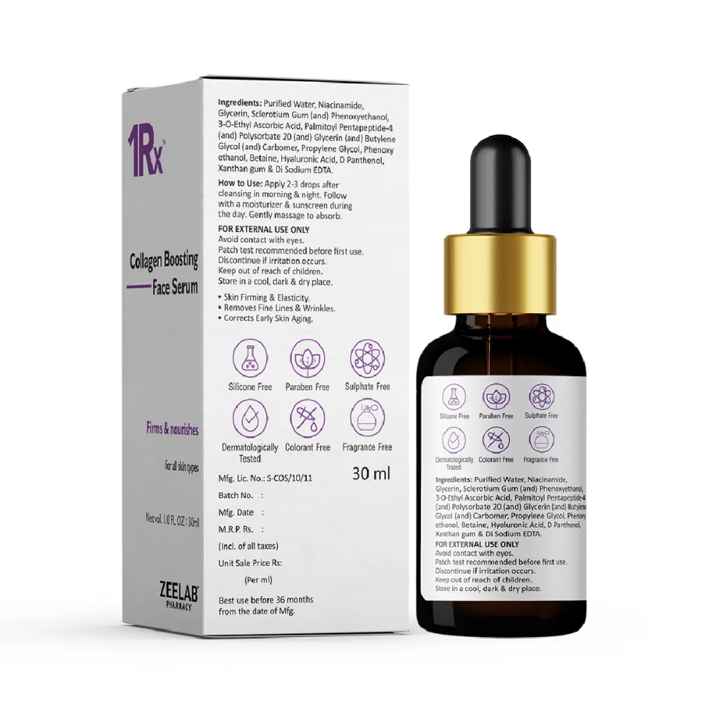 1RX Collagen Boosting Face Serum 30ml