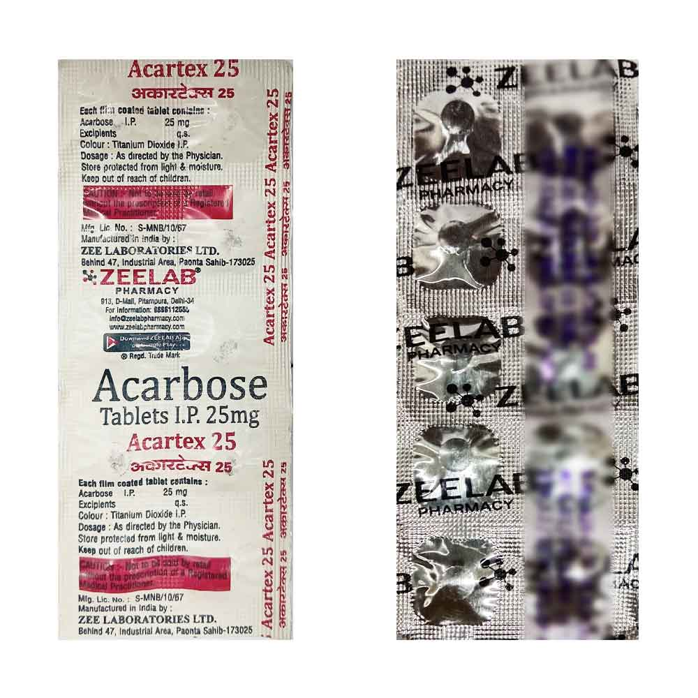 Acartex 25mg Tablet