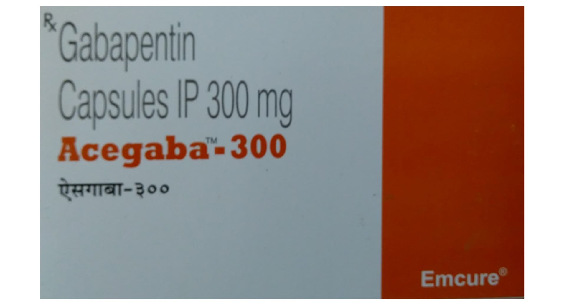 Acegaba 300mg Capsule Gabapentin