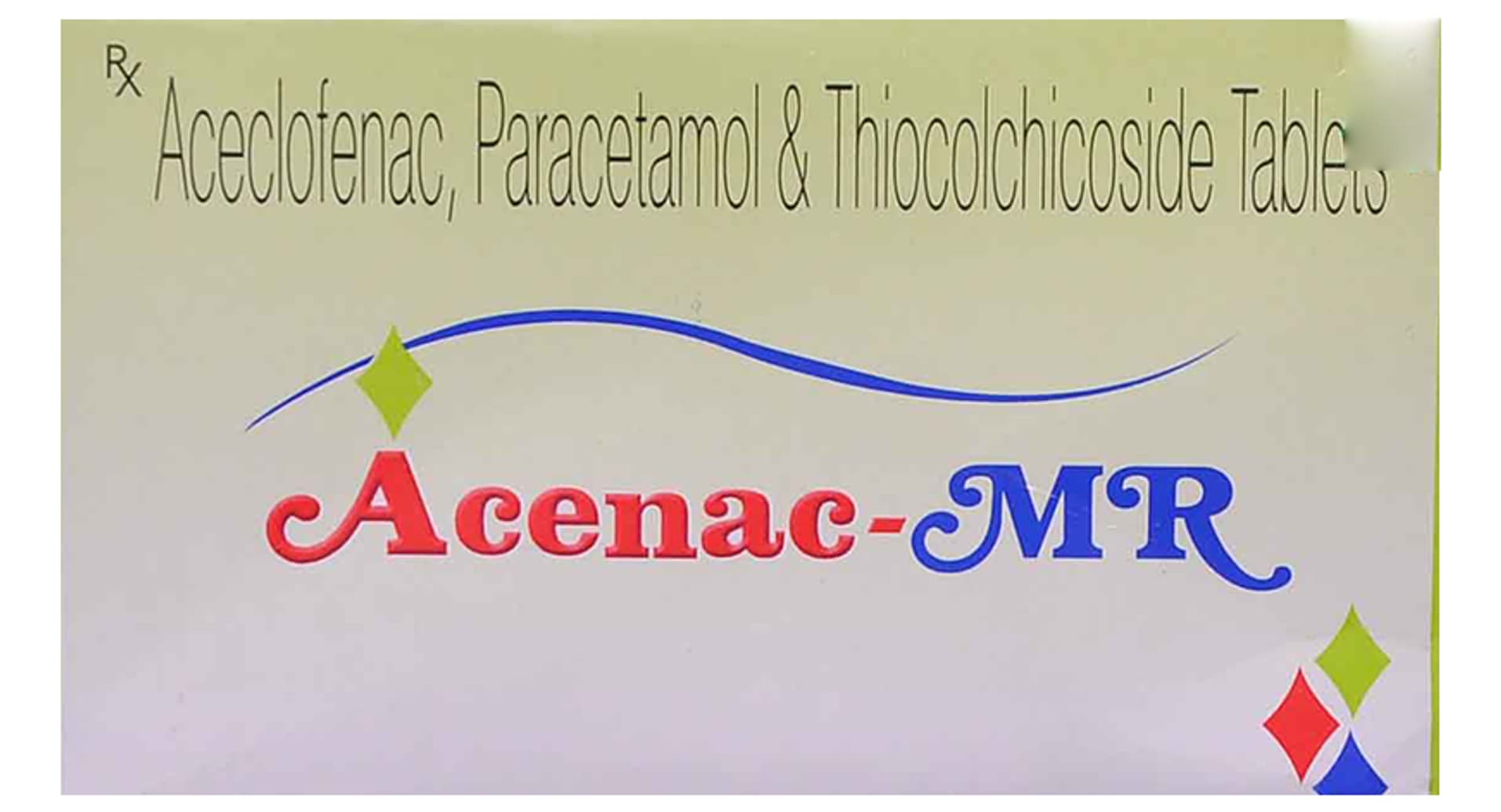 Acenac-MR 4mg/100mg/325mg Tablet strip blister view