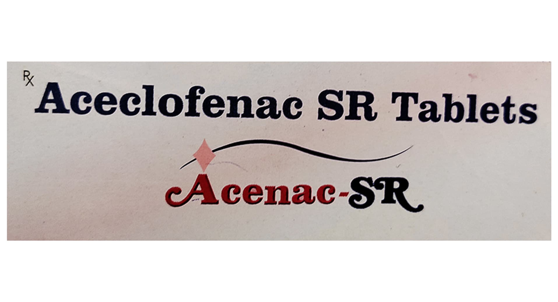 Acenac-SR 200mg Tablet strip blister view