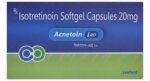 Acnetoin-I 20mg Capsule pack front view