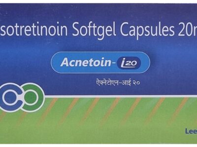 Acnetoin-I 20mg Capsule pack front view