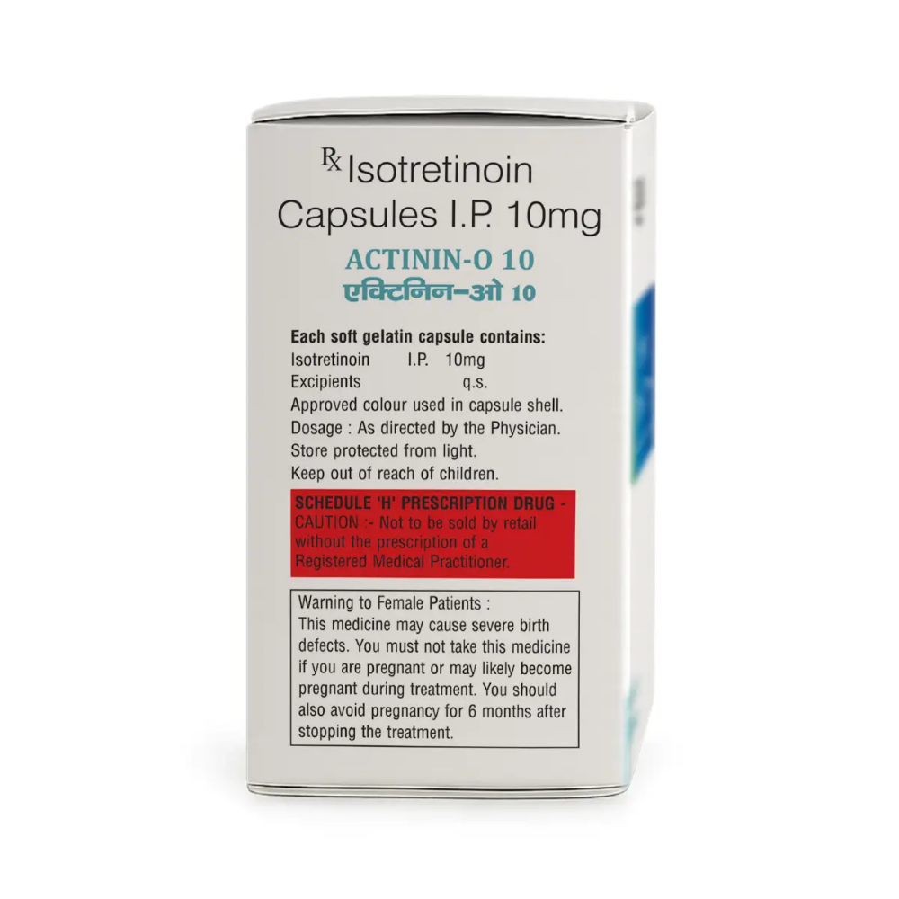 Actinin O 10mg Capsule