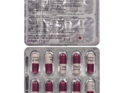 Adgain Plus Capsules pack front view