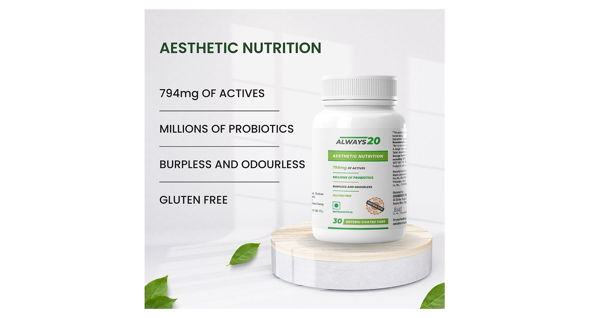 Always 20 Aesthetic Nutrition Tablets