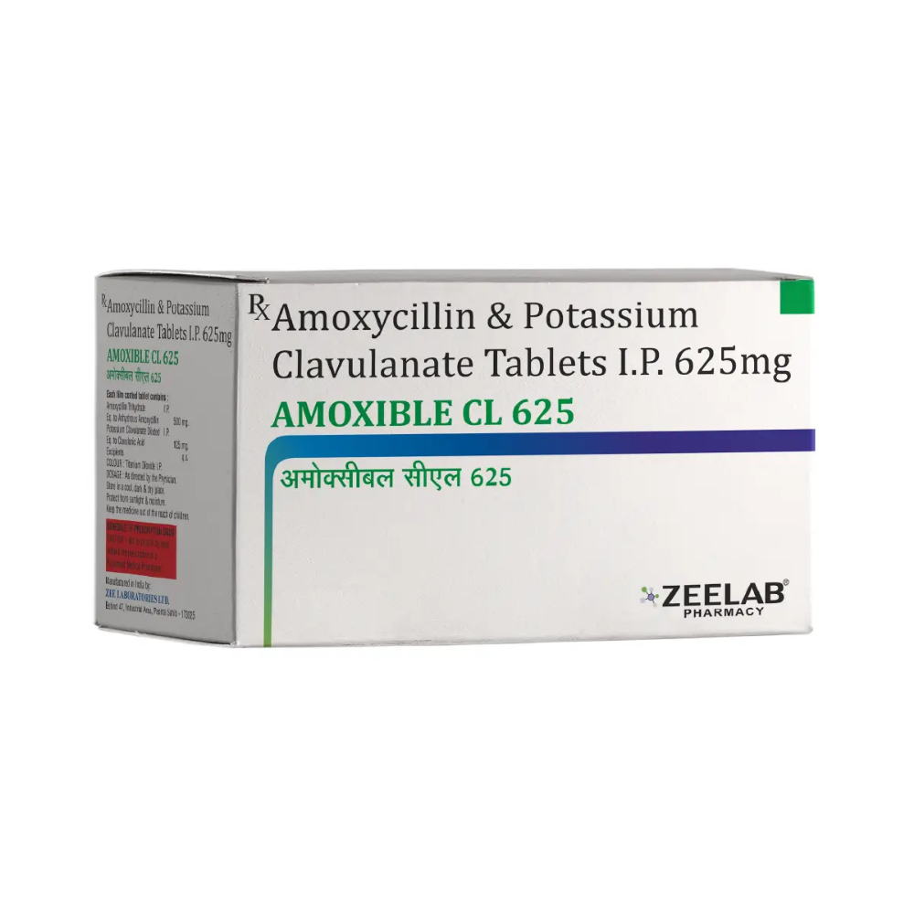 Amoxible CL 625 Tablet