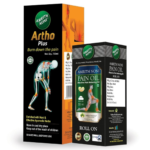 Amrith Noni Artho Plus Juice and Pain Oil Roll-On Combo pack front view