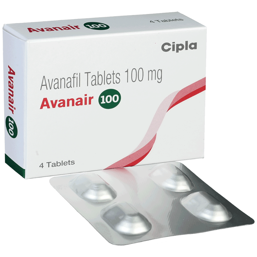 Avanafil 100mg Tablet