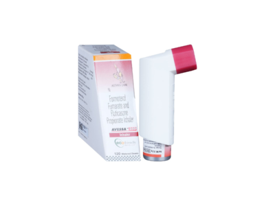 Avessa 250 Inhaler pack side view