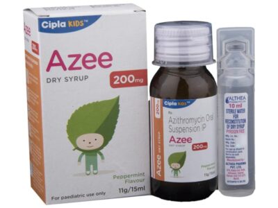 Azee 200mg Dry Syrup Peppermint - image 1