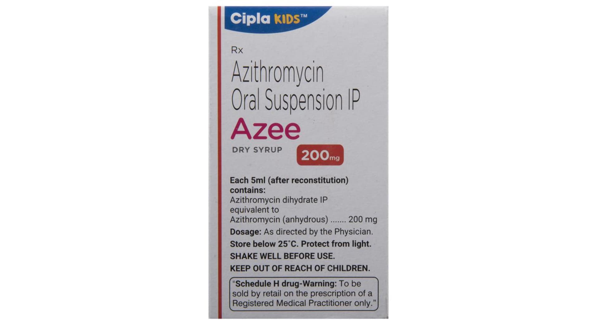Azee 200mg Dry Syrup Peppermint - image 3