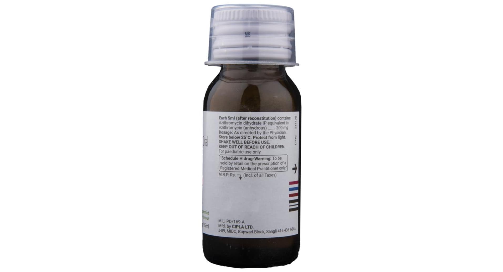 Azee 200mg Dry Syrup Peppermint - image 5