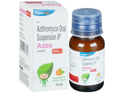 Azee 200mg Liquid Peppermint and Orange - image 1