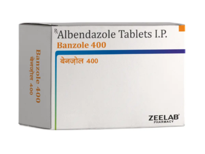 Banzole 400mg Anti Worm Tablet